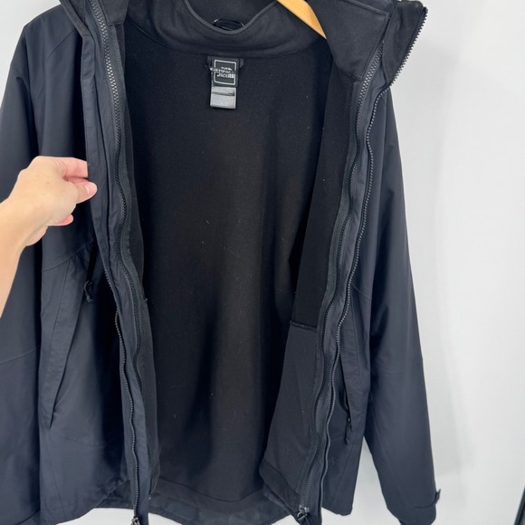 The North Face Condor Triclimate 3-in-1 Jacket Mens Large Black HyVent Apex L - Picture 10 of 15